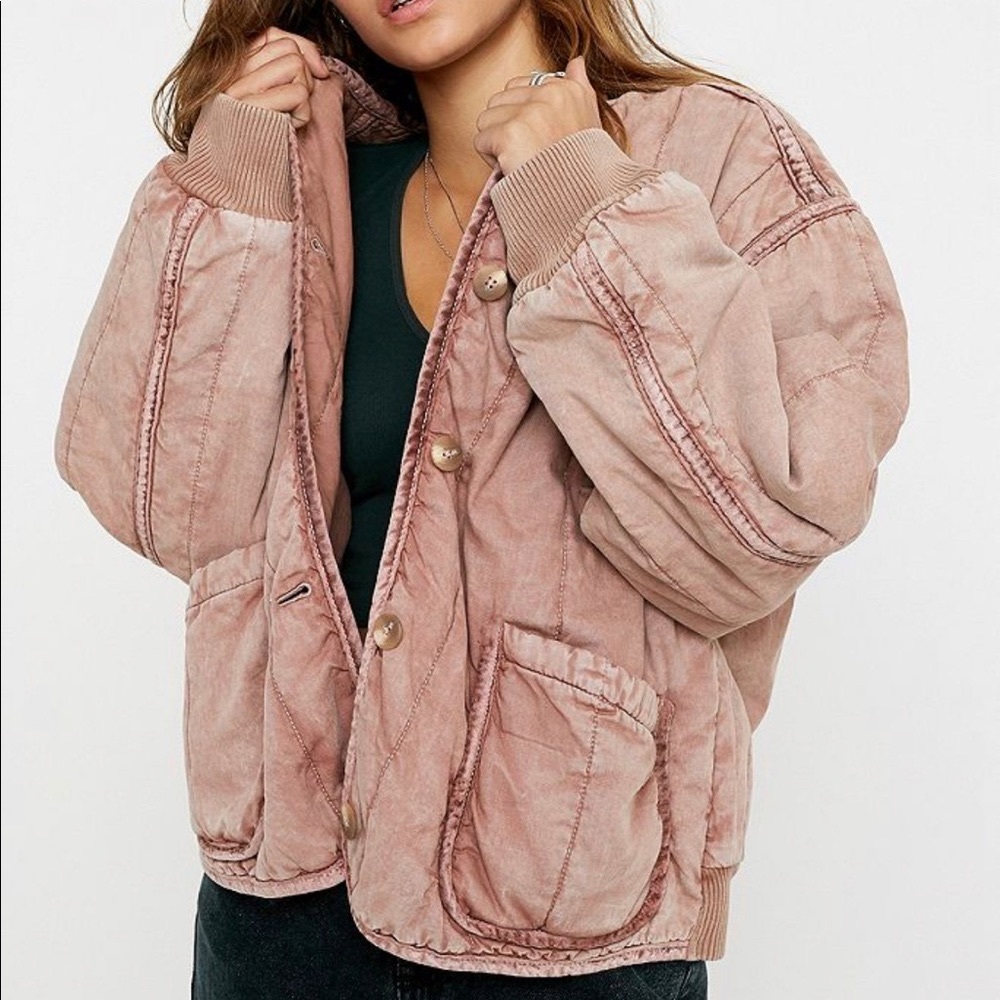 BRAND NEW - Free People Washed liner jacket